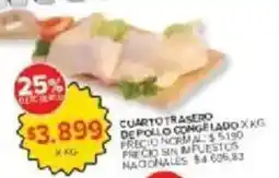 Carrefour Cuarto trasero de pollo congelado oferta