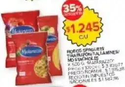 Carrefour Mylarina fideos spaghetti tirabuzón/tallamenes/ no starchole oferta