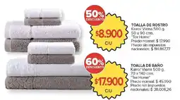 Carrefour Tex Home toalla de rostro oferta
