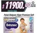 Supermercados Comodin Babysec - pañal hiper premium soft cod. 45578/9 oferta