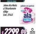 Supermercados Comodin Ala - jabón matic c/ bicarbonato 400gr cod. 37443 oferta