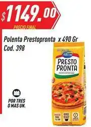 Supermercados Comodin Arcor - polenta prestopronta cod. 398 oferta