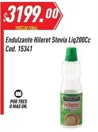 Supermercados Comodin Hileret - endulzante stevia liq 200cc cod. 15341 oferta