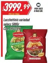 Supermercados Comodin Lucchetti - nis variedad selecc 500gr cod. 2942/5/6 oferta