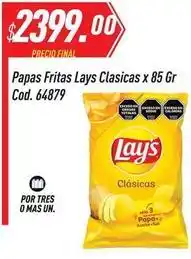 Supermercados Comodin Lay's - papas fritas clasicas x 85 gr cod. 64879 oferta