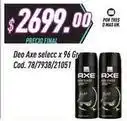 Supermercados Comodin Axe - deo selecc x 96 gr cod. 78/7938/21051 oferta