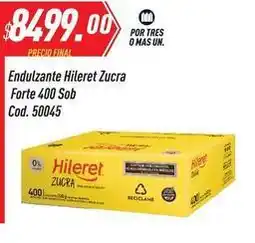 Supermercados Comodin Hileret - endulzante zucra forte 400 sob cod. 50045 oferta