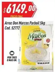 Supermercados Comodin Don marcos - arroz parboil 5kg cod. 52772 oferta