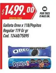 Supermercados Comodin Oreo - galleta x 118/pepitos cod. 12460/75095 oferta