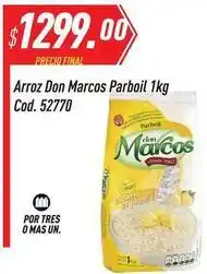 Supermercados Comodin Don marcos - arroz parboil 1kg cod. 52770 oferta