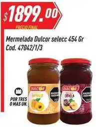 Supermercados Comodin Dulcor - mermelada selecc 454 gr cod. 47042/1/3 oferta