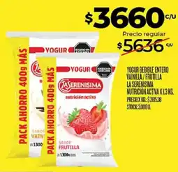 Supermercados DIA La serenisima yogur oferta