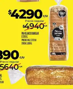 Supermercados DIA Pan blanco familiar oferta