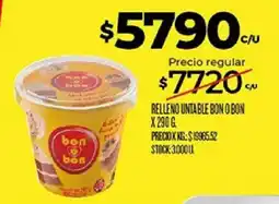 Supermercados DIA Bon o bon relleno untable oferta