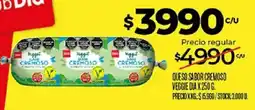 Supermercados DIA Veggie dia queso sabor cremoso oferta