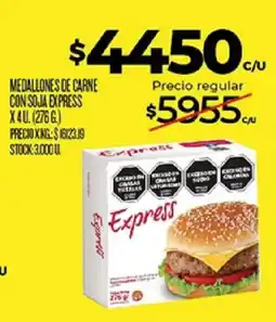 Supermercados DIA Express medallones de carne con soja oferta