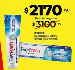 Supermercados DIA Everfresh pasta dental whitening oferta