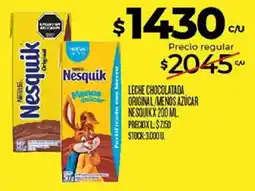 Supermercados DIA Nesquik leche chocolatada original menos azúcar oferta