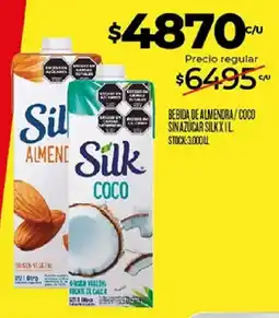 Supermercados DIA Silk bebida de almendra / coco oferta