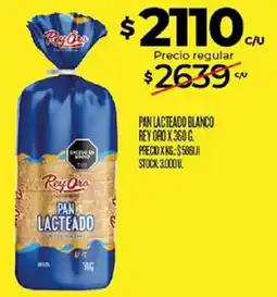 Supermercados DIA Rey oro pan lacteado blanco oferta