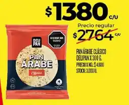 Supermercados DIA Delipan pan árabe clásico oferta