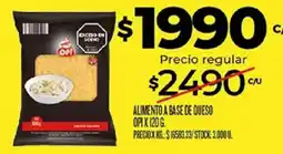 Supermercados DIA Opi alimento a base de queso oferta
