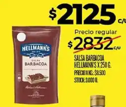 Supermercados DIA Hellmann's salsa barbacoa oferta
