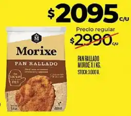 Supermercados DIA Morixe pan rallado oferta
