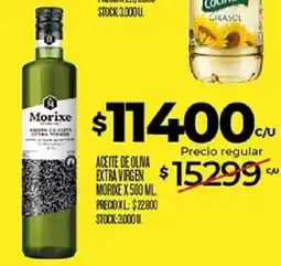 Supermercados DIA Morixe aceite de oliva extra virgen oferta