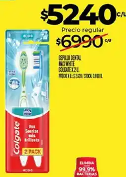 Supermercados DIA Colgate cepillo dental max white oferta