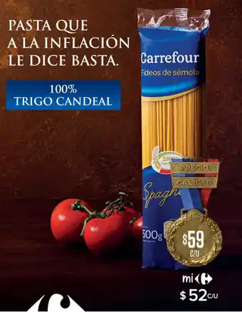 Carrefour Carrefour Fideos de sémola 500g oferta