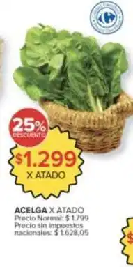 Carrefour Market Carrefour - acelga oferta