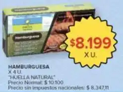 Carrefour Market Huella natural - hamburguesa oferta