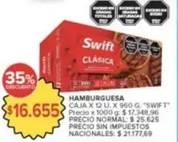 Carrefour Market Swift - hamburguesa oferta