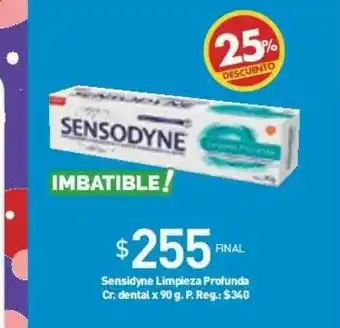 Anika Shop Sensodyne Limpieza Profunda Cr. Dental oferta
