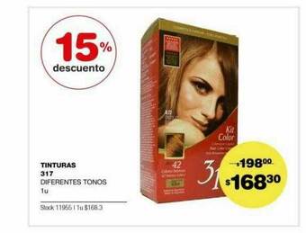 Atomo Conviene Tinturas 317 15% Descuento oferta