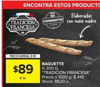 Carrefour Baguette oferta
