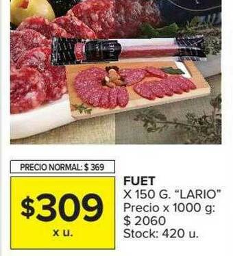 Carrefour Fuet oferta