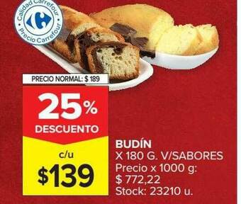 Carrefour Budín oferta