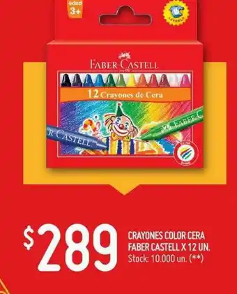 Changomas Crayones Color Cera Faber Castell X 12 Un oferta