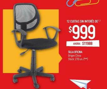 Changomas Silla Oficina oferta