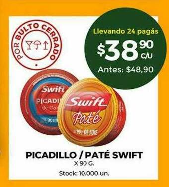 Super MAMI Picadillo Paté Swift oferta
