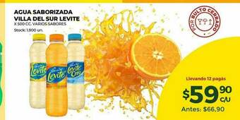 Super MAMI Agua Saborizada Villa Del Sur Levite oferta