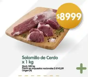 Solomillo de Cerdo