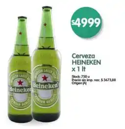 Supermercados Buenos Días Heineken cerveza oferta
