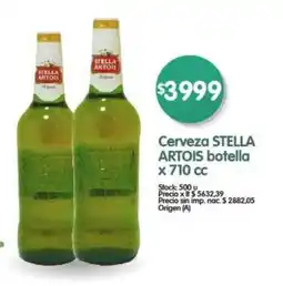 Supermercados Buenos Días Stella artois cerveza oferta