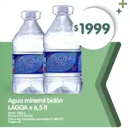 Supermercados Buenos Días Lagoa agua mineral bidón oferta