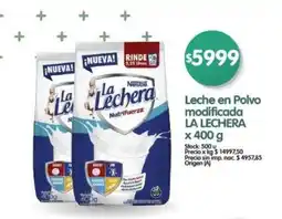 Supermercados Buenos Días La lechera leche en polvo modificada oferta
