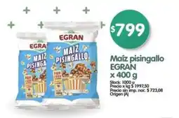 Supermercados Buenos Días Egran maiz pisingallo oferta