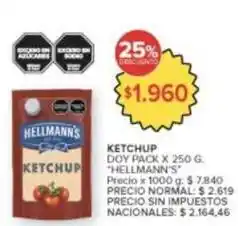 Carrefour Market Hellmann's - ketchup oferta